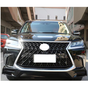 Parachoques de coche, portón trasero, faros, luces traseras, guardabarros, kit de carrocería SUV, Kit de carrocería para cambio de <span class=keywords><strong>570</strong></span> a LX 2018, estilo TRD - Product Image 5