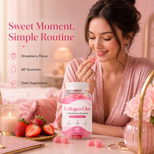 Bonbons Gommeux Éclat de la Peau pour Femmes : Soin Adulte, Antioxydant, Croissance Capillaire, L-Glutathion, Collagène et Vitamines - Product Image 5