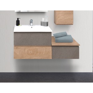 Base Sospesa per Bagno B-GO MOD. 120 CM COLOR KIKI E CRETE - Product Image 1