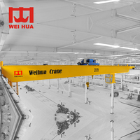 Grúa Puente de Doble Viga Europea Estándar FEM de 20 Toneladas y 22.5m de Vano, con Carro Compacto de Altura Ultrabaja