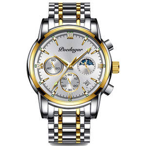 Nouvelle montre pour hommes multifonctionnelle lumineuse étanche, une montre-bracelet à quartz élégante pour les étudiants - Product Image 4