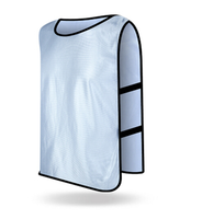Chalecos de Entrenamiento de Fútbol y Baloncesto Personalizados, Transpirables, de Secado Rápido, sin Mangas, con Cuello Alto, Impresión Serigráfica, 100% Poliéster