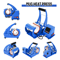 Machine de presse à chaud semi-automatique pour gobelets et textiles, personnalisable, 11 oz, électrique, par sublimation, modèle WD-XY-012I, Colordowell
