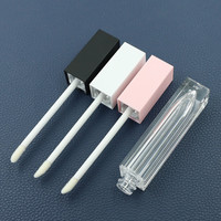 Tube carré vide de 6 ml pour brillant à lèvres, rouge à lèvres liquide, contenant cosmétique pour DIY teinte à lèvres, huile à lèvres, rouge à lèvres liquide - Vente en gros