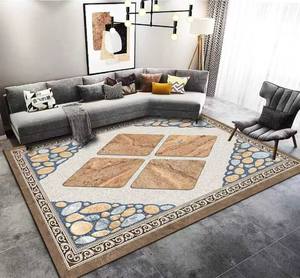 Nouveau design moderne, <span class=keywords><strong>tapis</strong></span> de décoration d'intérieur noir « Interdiction d'entrer », <span class=keywords><strong>tapis</strong></span> et carpettes personnalisés en polyester et laine antidérapants - Product Image 3