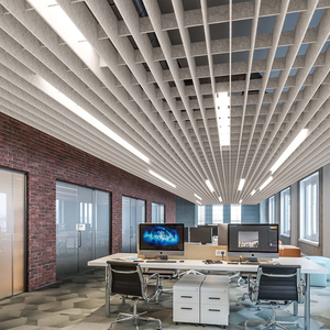 Acousound <span class=keywords><strong>2025</strong></span> Mới Hiện Đại Cách Âm Bảng Điều Chỉnh Pet Vải Acoustic Trần 100% Vật Nuôi Chống Cháy Acoustic Nghệ Thuật Hội Đồng Quản Trị Trần Vách Ngăn - Product Image 3