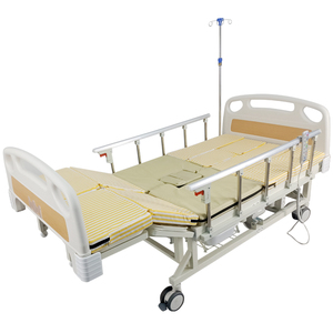 Fabrikant Groothandelshandleiding En Elektrisch Verpleegbed Ziekenhuisbed Met Verstelbare Beenrug En Toiletdraai - Product Image 2