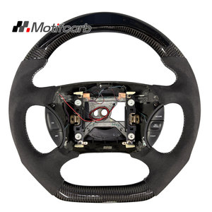 Volant sport en fibre de carbone avec affichage LED intelligent personnalisé pour Ford Mustang GT 4ème génération SVT Cobra Cabriolet SN95 (1994-2004) - Product Image 1