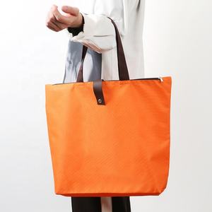 Bolsa de Mano Impermeable Oxford 600D para Mujer, Bolsa de Compras Plegable de Gran Capacidad, Venta al Por Mayor - Product Image 3