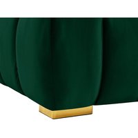 Canapé d'angle de luxe à prix avantageux, couleur verte, revêtement en velours, meubles, canapé haut de gamme de style nord-américain