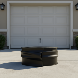 Kit de seuil et de joints inférieurs pour porte de garage, 10 pieds, PVC imperméable pour portes de garage - Product Image 2