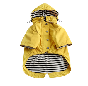 डिजाइनर कुत्ते कोट निविड़ अंधकार एस 5XL windproof कुत्ते बारिश कोट करने के लिए पीले - Product Image 1