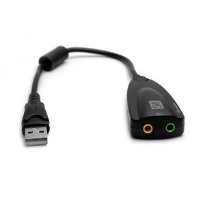 Adaptateur audio USB 7.1 <span class=keywords><strong>Son</strong></span> surround virtuel Plug and Play <span class=keywords><strong>Carte</strong></span> <span class=keywords><strong>son</strong></span> <span class=keywords><strong>externe</strong></span> pour ordinateur portable Ordinateur de bureau avec sortie casque micro - Product Image 3
