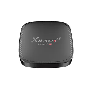 Android TV Box Terbaru 2021, RAM 2Gb ROM 16Gb X88 Pro T H313 Full HD TV Box Android 4K Android 10