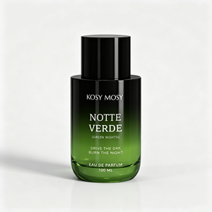 Kosy Mosy Global Wholesale Notte Verde <span class=keywords><strong>Gentleman</strong></span> Evening Gathering Citrus Coffee Mineral Green Dry Woodland 100ml Parfum pour homme - Product Image 5
