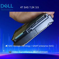 Disco rigido Dell Server HDD 4T SAS 7.2K 3.5 Hot Swap per server Dell PowerEdge e sistemi di archiviazione R750 R760 R660 R450 R470 R260 R360