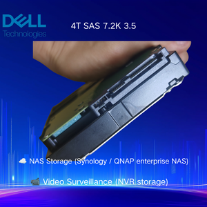 ฮาร์ดดิสก์ Dell Server ขนาด 4TB SAS 7.2K 3.5 นิ้ว แบบ Hot Swap สำหรับเซิร์ฟเวอร์ Dell PowerEdge และระบบจัดเก็บข้อมูล R750 R760 R660 R450 R470 R260 R360 - Product Image 5