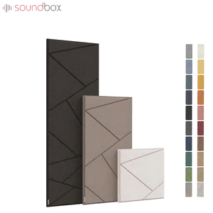 Paneles de pared decorativos para cine en casa Paneles acústicos insonorizados de fácil instalación Solución de diseño gráfico - Product Image 1