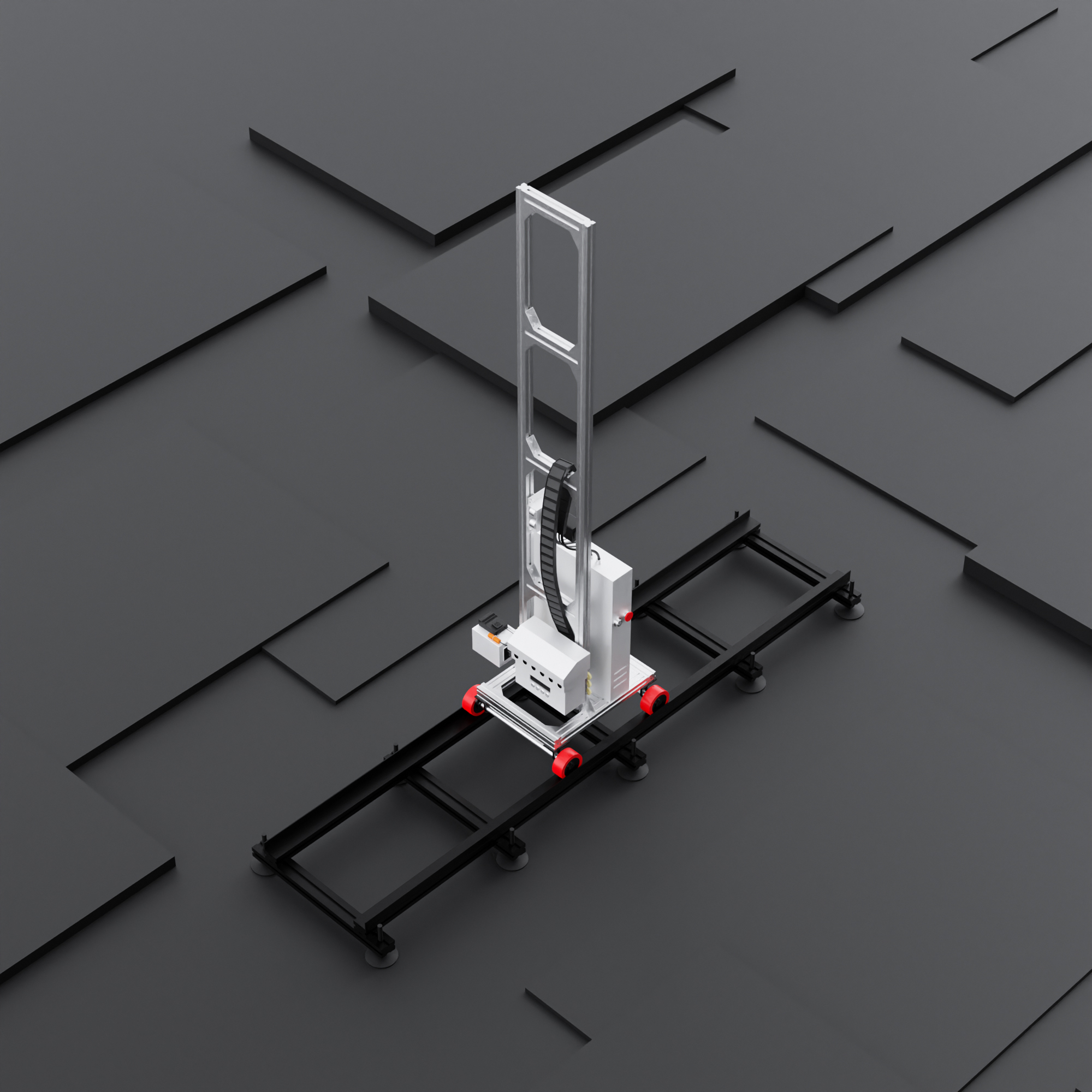 3d printer machine on wall