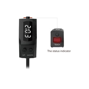 Sensor de Desplazamiento Láser de Fabricación China, Analógico NPN PNP 160mm RS485, Sensor Láser de Medición Industrial - Product Image 1