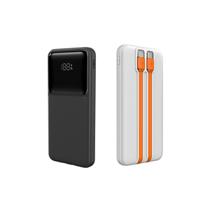 Producto más vendido 2025 Cargador portátil de 10000mAh con cable incorporado Batería externa Carga rápida para teléfono 15 - Product Image 1