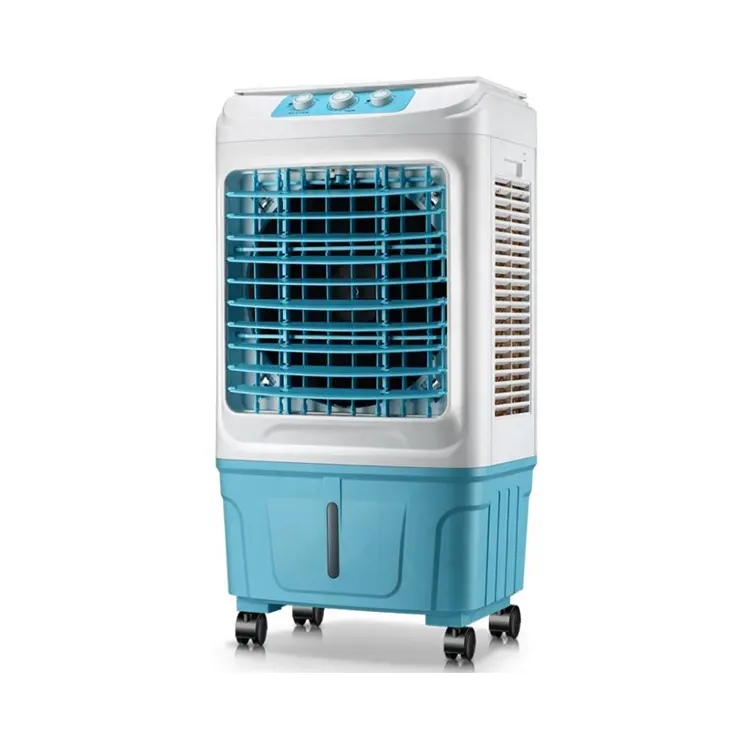 Refrigerador de ar portátil, domético para uso doméstico, ar de uso interno, para uso em casa, com câmara de cristal, evaporado, refrigerador de ar