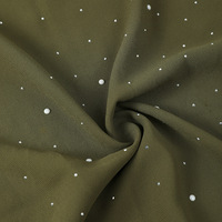 Foulard en mousseline respirant à strass étoiles, motif floral, 180x70cm, pour adulte, collection Printemps, disponible en gros avec logo personnalisé