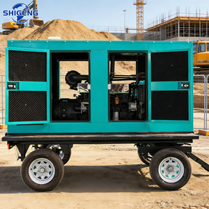 Groupe électrogène à démarrage automatique et à distance, 150 kW, refroidissement par eau, 400 V/230 V, facile à transporter, puissance de pointe, TSL-150GF, haute efficacité - Product Image 1