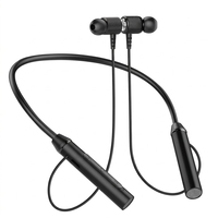 Écouteurs intra-auriculaires à suspension tour de cou, son surround 9D, basses HiFi, faible latence, pour le sport, le gaming, l'entraînement et les trajets quotidiens, avec LED et réduction de bruit ENC, directement de l'usine