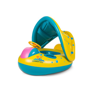 Flotador inflable para bebés Xia Le con volante y bocina, 73x64cm, para niños de 16 a 36 meses - Product Image 2