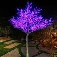 Künstlicher LED-Kirschblüten baum im Freien für Feiertags beleuchtungs dekorationen