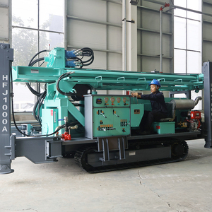 Prix d'usine, foreuse hydraulique pour puits profonds, moteur diesel, roulement mobile, <span class=keywords><strong>profondeur</strong></span> maximale <span class=keywords><strong>de</strong></span> 1000 m - Product Image 2
