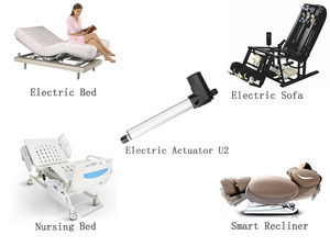 Tomuu <span class=keywords><strong>Heavy</strong></span> Duty 29V DC động cơ hiệu suất cao Giường Y Tế tuyến tính thiết bị truyền động - Product Image 6