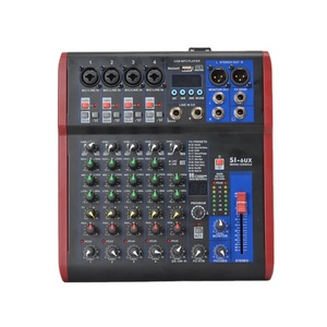 99 Dsp Effect USB Performance palco Audio altoparlante Audio 6 canali Mixer Mixer professionale Mixer Audio - Product Image 1