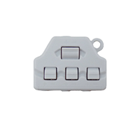 BELEKS 42V DC 3A Répartiteur LED 1 entrée 3 sorties Connecteur rapide femelle à enfoncement Bornes de contact en cuivre Boîtier en nylon Basse tension