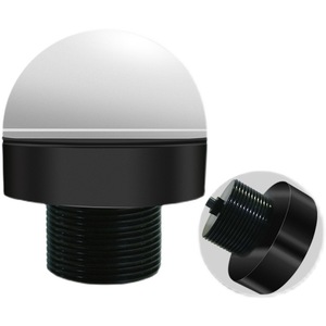 Lampe d'avertissement LED étanche tricolore pour machines-outils, mini-indicateur lumineux tricolore monocouche, signalisation métallique - Product Image 2
