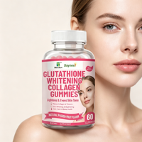 Gummies de glutathion et collagène OEM, antioxydant, pour l'éclat de la peau, supplément de beauté, bonbons mous, fabricant, vente en gros
