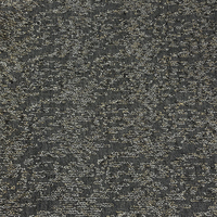 Tissu en tweed mélangé de laine avec broderie de fil doré, ruban métallique rayé pour manteau, veste, jupe, robe