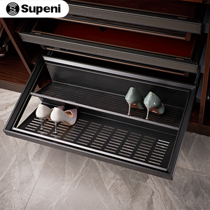 Supeni scarpiera Grey alta qualità regolabile in alluminio scarpiera 600mm - Product Image 4