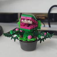 Funbuild MOC-89464 Little Shop of Horrors Audrey II Little Shop Horror Plant Building Blocks Set Jouet éducatif pour enfants