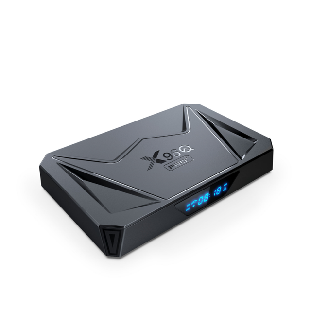 X96Q Pro Plus Android 14 Octa Core TV Box 16GB 32GB 64GB ROM Allwinner H728 8K 1000M LAN WiFi 6 Voice Remote Set Top Box