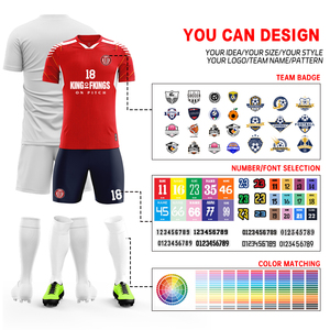 Maglia da <span class=keywords><strong>Calcio</strong></span> Personalizzata YL per Uomo, Magliette da <span class=keywords><strong>Calcio</strong></span> ad Asciugatura Rapida, <span class=keywords><strong>Set</strong></span> Uniforme da <span class=keywords><strong>Calcio</strong></span> di Alta Qualità per Adulti e Bambini - Product Image 2