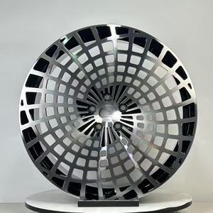 Rines de Aleación Forjados Cromados en Negro Semibrillante de 16, 17, 18, 19, 20, 21, 22 y 24 Pulgadas para Volkswagen Beetle y Toyota AE86 - Product Image 2