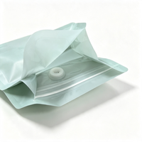 Pochette à fond plat recyclable et réutilisable, petit emballage de 20g pour le stockage du café à domicile