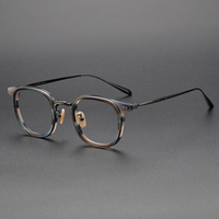 GD001 Montures de Lunettes Optiques Classiques pour Hommes, Montures de Lunettes de Vue, Lunettes d'Ordinateur, Lunettes Optiques