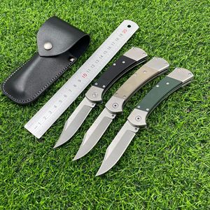 G10ハンドル8Cr13Movスチール戦術ポケットナイフBK110アウトドアキャンプ旅行狩猟折りたたみナイフDIY OEM 59-60HRC硬度 - Product Image 1