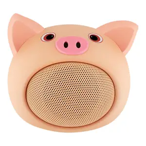 Pig Animal wireless portable speakers audio system sound