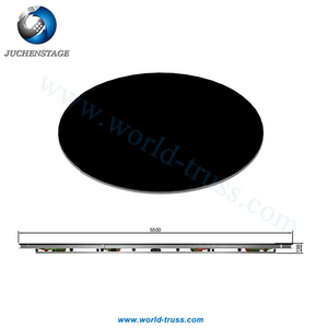 कार शो के लिए रोटेशन कार स्टेज रिवॉल्विंग कार प्रदर्शन हाइड्रोलिक लिफ्ट मंच कैंची लिफ्ट - Product Image 3