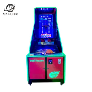 MAKER Indoor Game Machine Adult Basketball Game Machine For Sale In The Supermarket