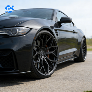 ล้อแม็กซ์สีดำเงาขนาด 19 20 21 22 24 นิ้ว 21x12J 5x112 5x130 <span class=keywords><strong>ขอบ</strong></span>กว้างเว้า ล้ออัลลอยด์ฟอร์จ สำหรับรถยนต์แลมโบกินี อเวนทาดอร์ ชุดสำหรับรถยนต์ - Product Image 3